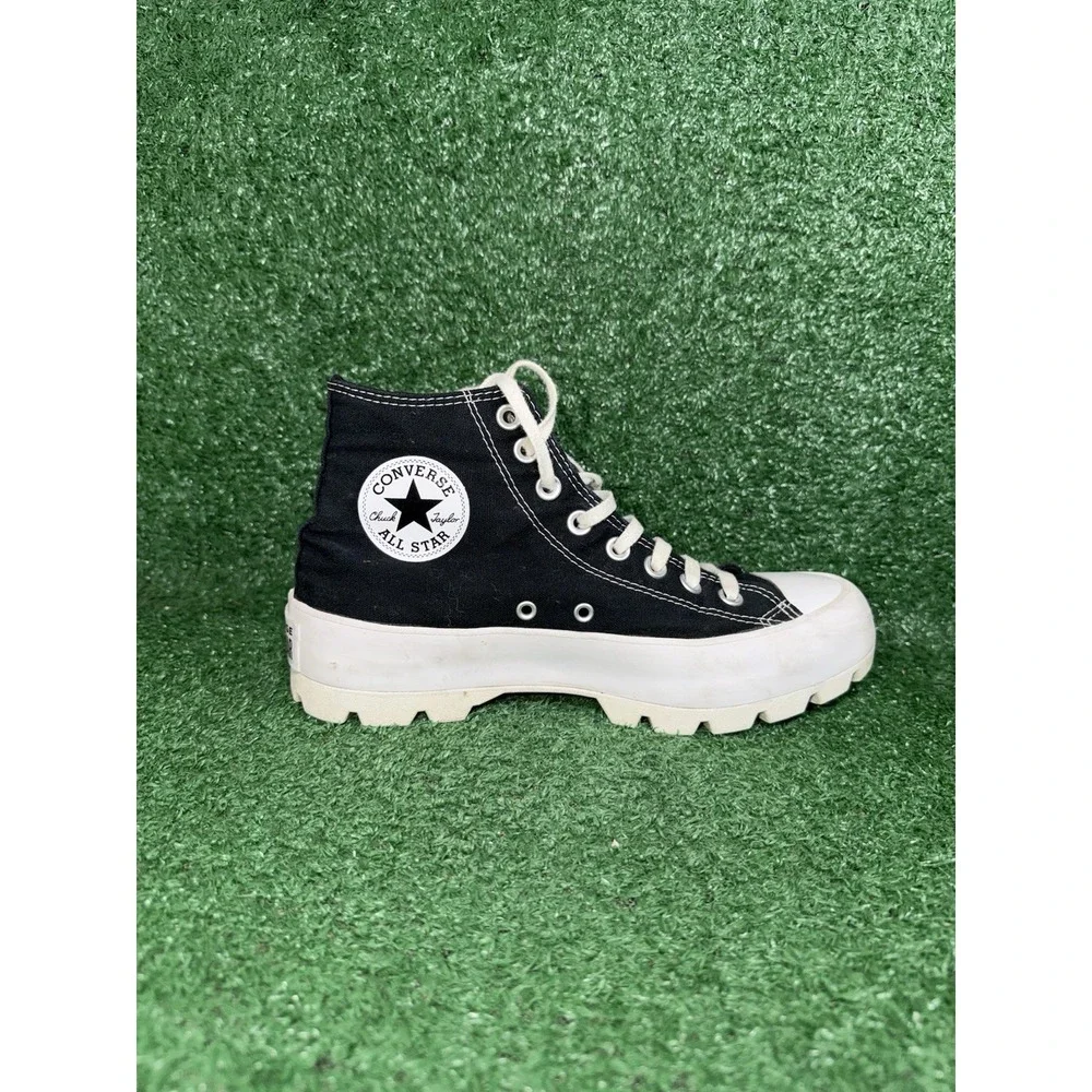 Converse Chuck Taylor All Star Lugged 2.0 Women's Size 8.5 Black Platform Shoes - Picture 1 of 11